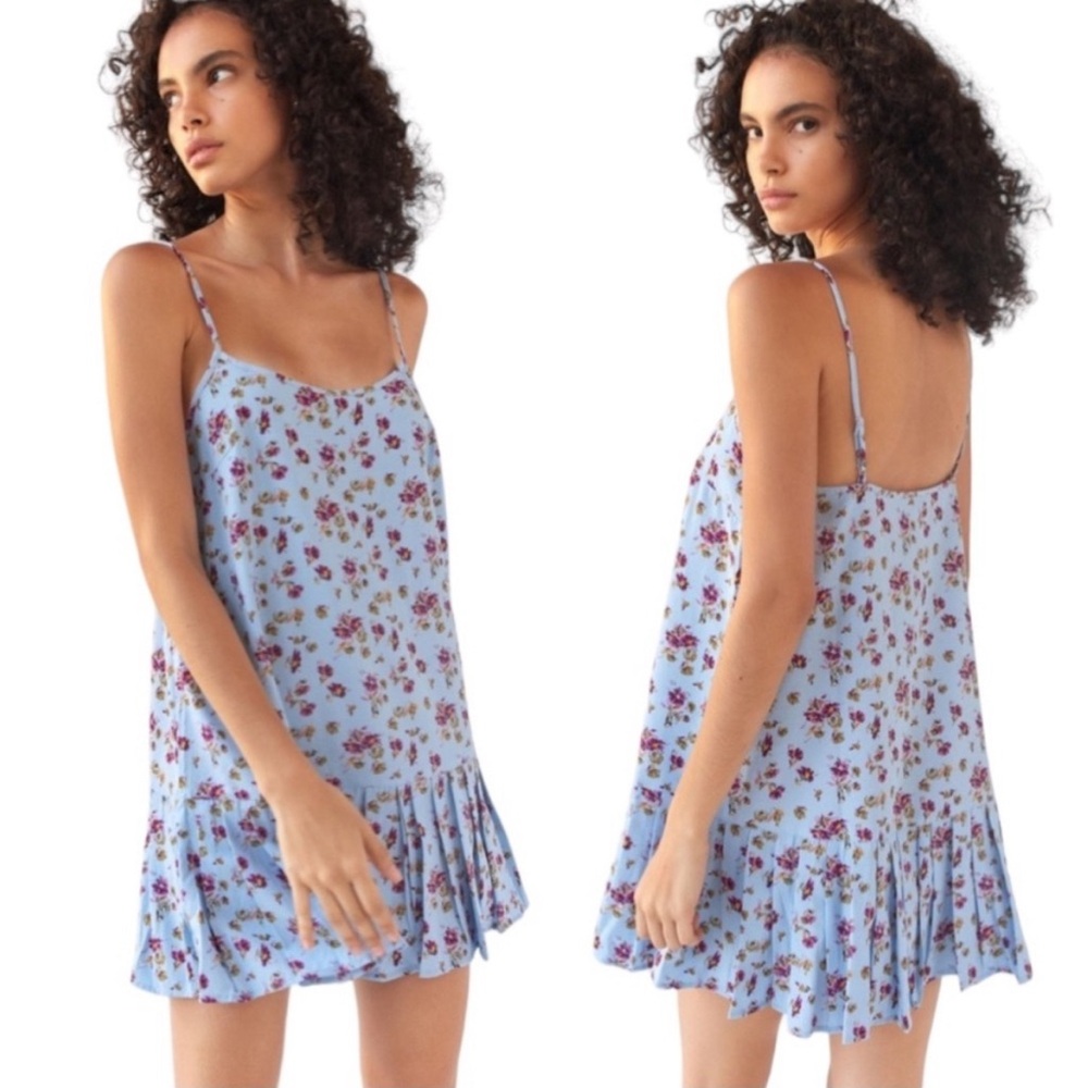 Urban Outfitters Camille Babydoll Dress - Size Medium